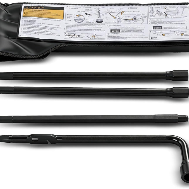 findmall Spare Tire Lug Wrench Jack Tool Kit Replacement for 2000-2014 Silverado 1500 Sierra