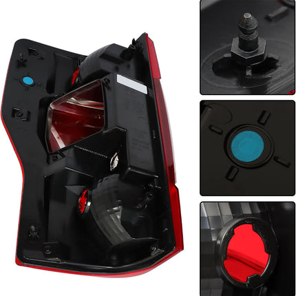 Findmall Outer Tail Light Assembly for 2020–2022 Ford F-250/F-350 Rear Right Passenger Side with Blind Spot, Replaces FO2801279