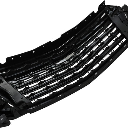 Findmall Black Front Center Grille with Chrome Trim Replacement for Traverse 2022-2023