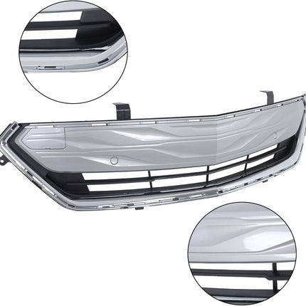 Findmall Chrome Front Lower Bumper Grille Replacement for Volt 2016-2019
