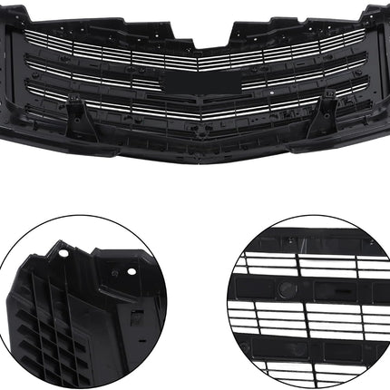 Findmall Black Front Bumper Grille Replacement for Escalade 2015-2020