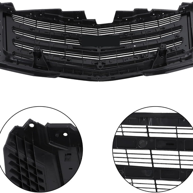 Findmall Black Front Bumper Grille Replacement for Escalade 2015-2020