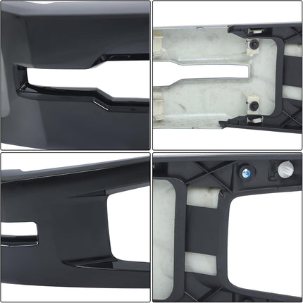Findmall Front Bumper Grille Molding Trim Replacement for Silverado