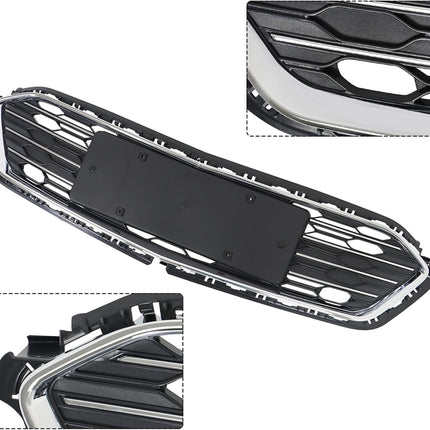 Findmall 2-Piece Front Upper and Lower Grille Set Replacement for Cruze 2016-2018