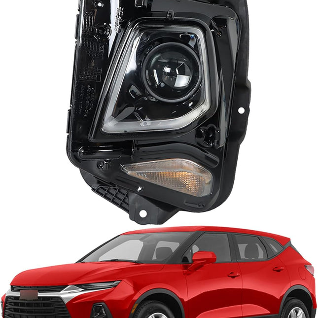 Findmall Headlight Assembly Replacement for Blazer Left LH