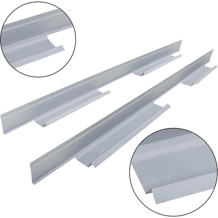 Findmall Rocker Panel Pair for 2007-2017 Lincoln Navigator, Silver