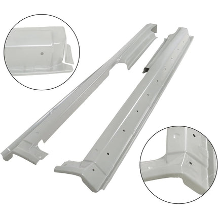 Findmall Outer Rocker Panel Pair for 2010-2013 Ford Transit Connect, Silver