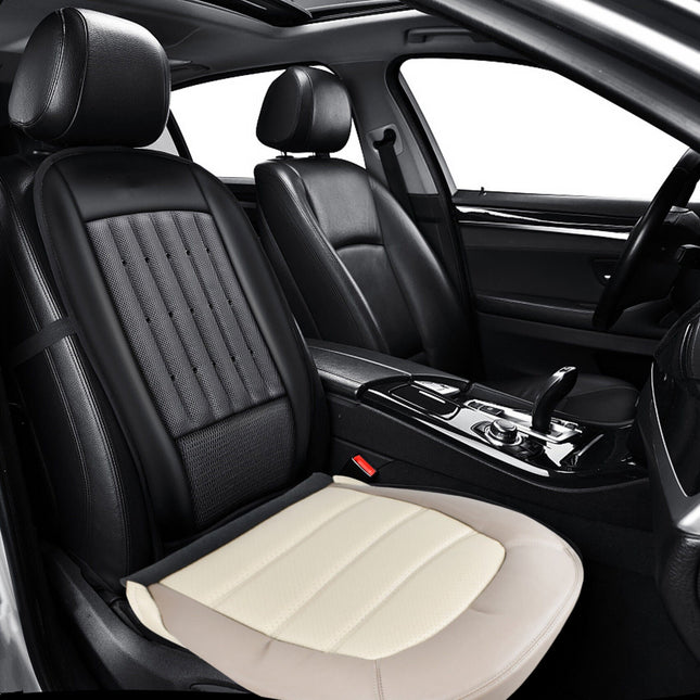 Findmall 2 Tone Tan Driver Side Leather Seat Cover Replacement for 2002 2003 2004 2005 2006 Explorer Eddie Bauer