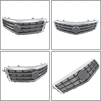 Findmall Front Upper Grille with Trim Molding Replacement for ATS 2013-2014 23490309