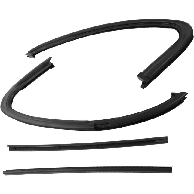 Findmall Window Weatherstrip Kit for 1973-1974 Chevrolet Blazer & C/K Pickups, 4-Piece
