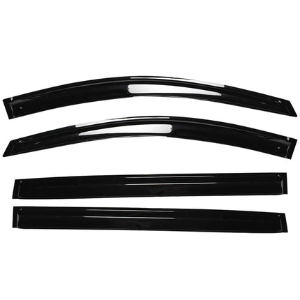 Findmall Side Window Vent Visor Rain Deflector Guard Replacement for 2004-2009 Toyota Sienna