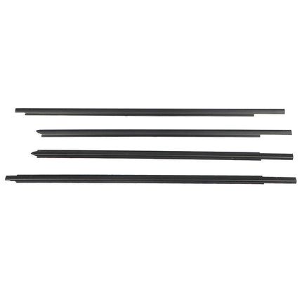 Findmall Outer Window Belt Weatherstrip Kit for Ram Trucks, 4-Piece