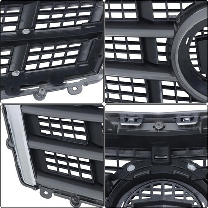 Findmall 2-Piece Front Upper and Lower Grille Set Replacement for ATS 2013-2014