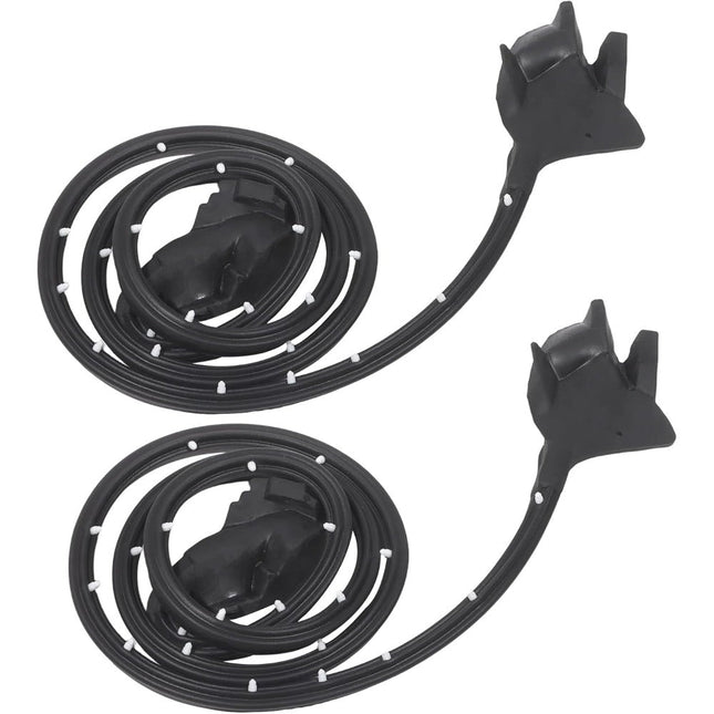 Findmall Rubber Door Weatherstrip Seals for 1970-1981 Camaro & Firebird, Pair
