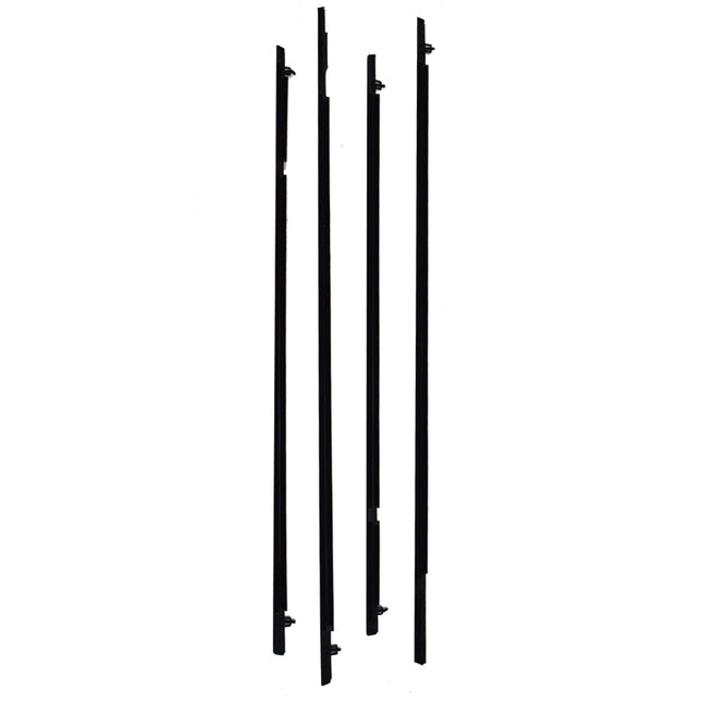 Findmall Window Belt Weatherstrip Kit for 2006-2011 Honda Civic Sedan, 4-Piece