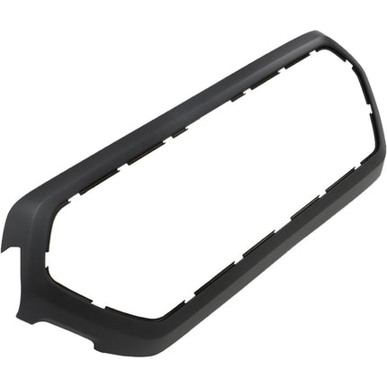 Findmall Front Upper Grille Surround Frame for 2016-2022 Toyota Tacoma, Matte Black