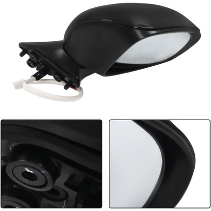 Findmall Power Side Rearview Mirror Heated Replacement for Prius V 2012-2018 Replacement for TO1321286 5-Pin Connector Right Side
