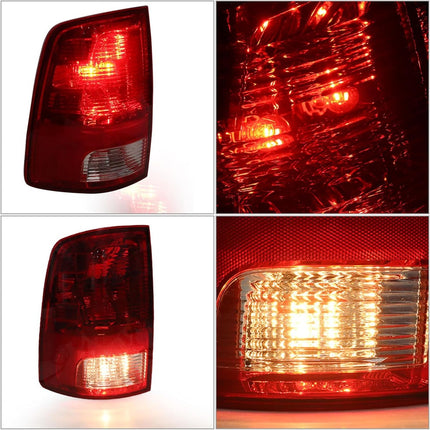 Findmall Outer Tail Light Assembly for 2009–2018 Dodge Ram Rear Left Driver Side, Replaces 55277415-AF