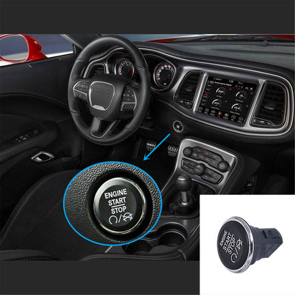 Findmall Keyless Push Start Stop Button Replacement for Commander Grand Cherokee Challenger Durango