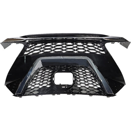 Findmall Front Upper Grille for 2019-2021 Nissan Maxima, Black with Chrome Trim