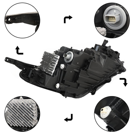 Findmall Headlights Assembly Replacement for Equinox LT/RS 2022-2023