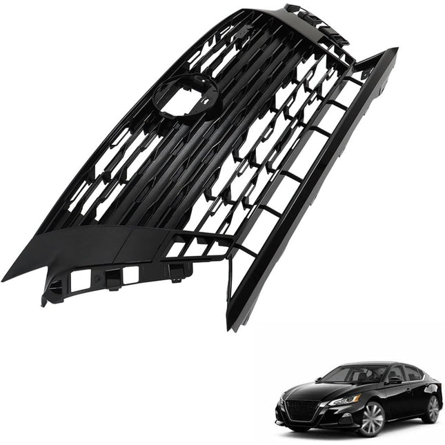 Findmall Front Upper Grille for 2023-2024 Nissan Altima, Black