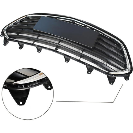 Findmall Front Lower Bumper Grille for 2017-2020 Chevrolet Trax, Matte Black