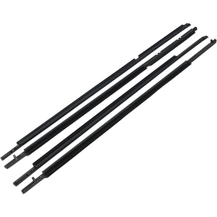Findmall Chrome Window Weatherstrip Kit for 2007-2011 Toyota Camry, 4-Piece