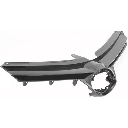 Findmall Front Upper and Lower Grille Set for 2017-2019 Toyota Corolla L LE XLE, Gloss Black