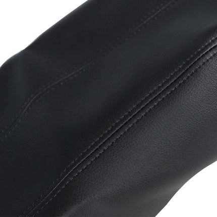 Findmall Leather Center Console Lid Armrest Cover Skin (Black) Replacement for 2007-2012 RDX