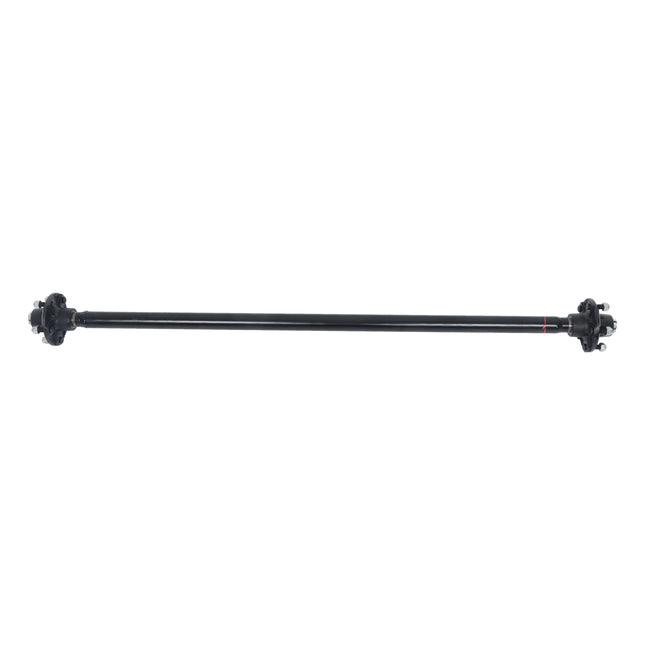 Findmall 2,000 lb Trailer Axle with U-Bolt Kit, 5 on 4.5 in, 61 in Hub Face