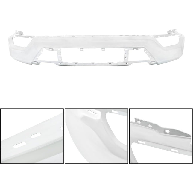 Findmall 5Pcs Front Bumper Face Bar Replacement for 2021‑2023 F150, Without Sensor Holes