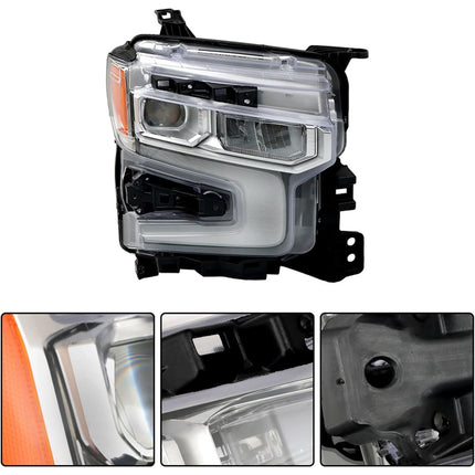Findmall Headlights Assembly Replacement for Silverado 1500 2022-2024