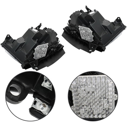 Findmall Headlights Assembly Replacement for Ram 1500 2019-2023 Reflector Headlamp Driver and Passenger Side 68316089AH 68316088AH