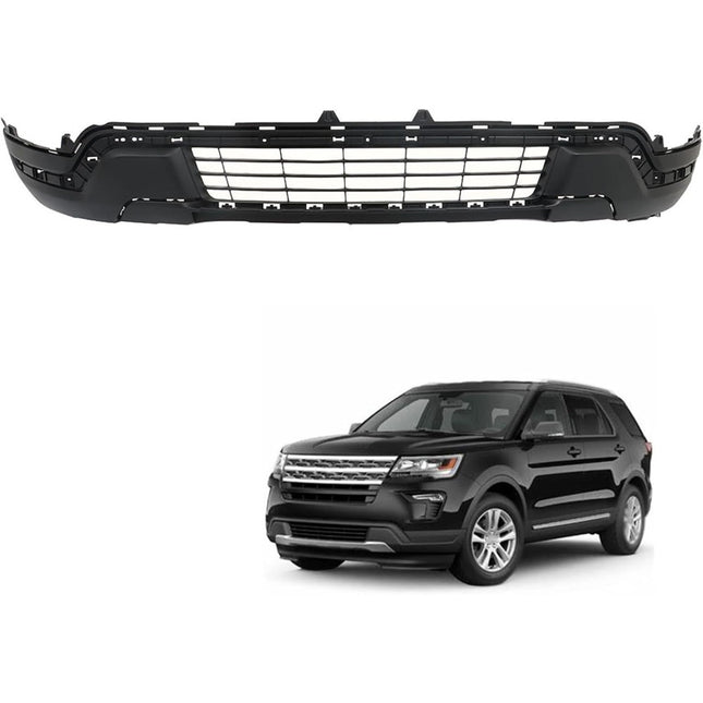 Findmall Front Lower Bumper Cover Replacement for 2018-2019 Ford Explorer, JB5Z-17D957-AB, FO1015128