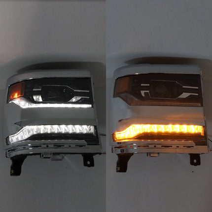 Findmall Headlight Assembly Replacement for Silverado 1500 Left LH