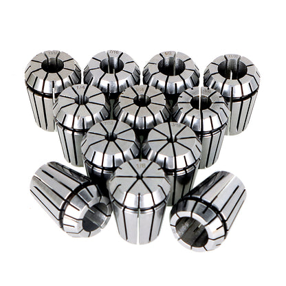 findmall 12Pcs ER25 1/8"-5/8" Spring Collet Set for Engraving Milling Lathe Tool