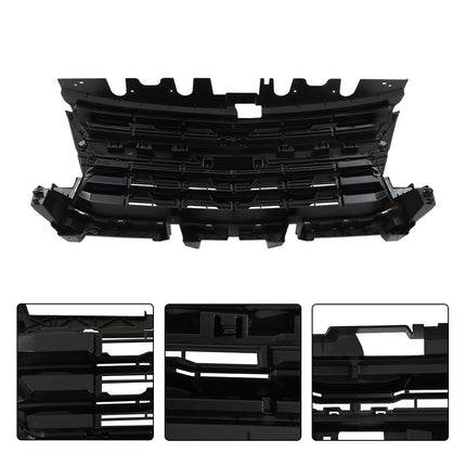 Findmall Glossy Black Front Grille Frame Kit Replacement for Colorado 2021-2022
