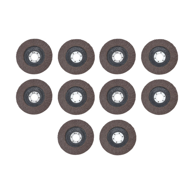 Findmall 4.5 Inch T29 Flap Discs, Aluminum Oxide Sanding Grinding Wheels for Angle Grinder