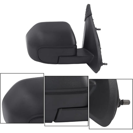 Power Mirror Right Side Replacement for Maverick 2022-2024 Replacement for NZ6Z17682H Matte Black with Wide-Angle Spotter Electric 3-Pin Connector