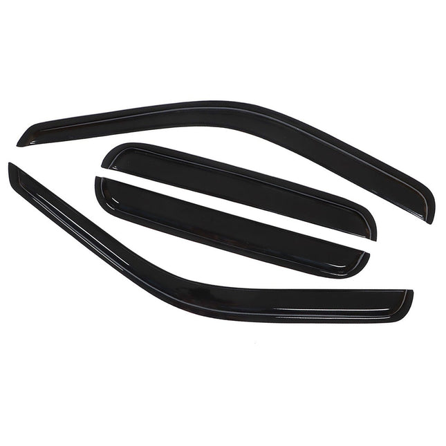 Findmall Side Window Visor Vent Rain Guard Deflector Replacement for 1999-2016 F250 F350 F450 F550 Super Duty Crew Cab