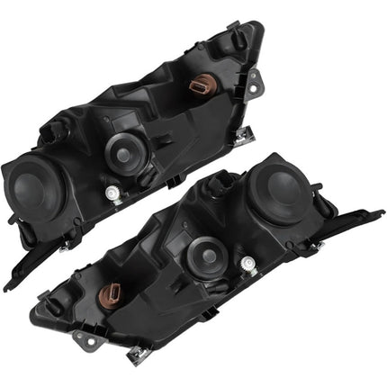 Findmall Headlight Assemblies for 2010–2012 Ford Fusion Front Left and Right, Replaces FO2502273 and FO2503273