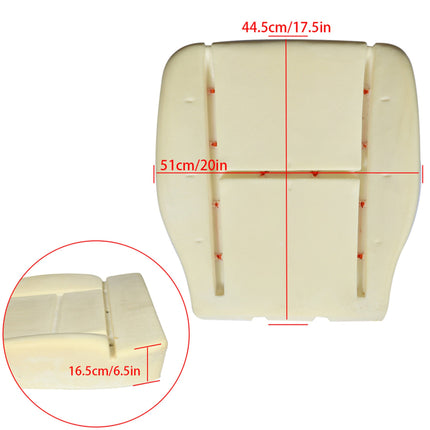 Findmall Driver Side Bottom Foam Seat Cushion Replacement for 2007-2014 Silverado 1500 2500 3500 HD