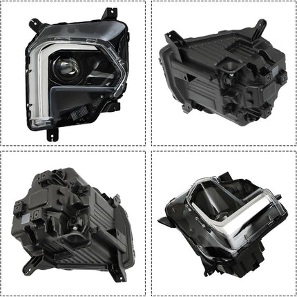 Findmall Passenger Side Headlights Assembly without DRL Replacement for Traverse 2022-2023 Housing Black Lamp RH 1PC 85596374 GM2503525
