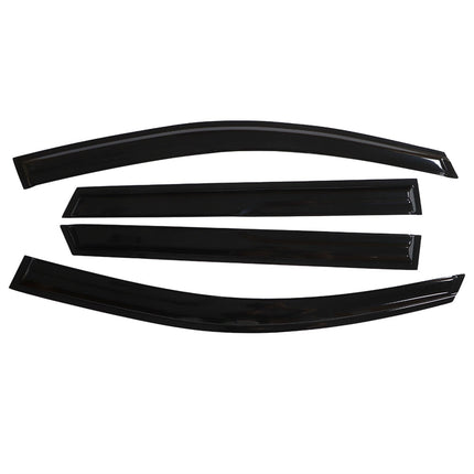 Findmall Side Window Visors Rain Guard Wind Vent Shade Deflector Replacement for 2008-2017 Journey