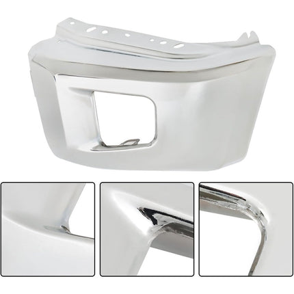 Findmall Front Bumper End Caps for 2014‑2020 Toyota Tundra, without Parking Aid Sensor Holes, 2 Pcs, Replacement for 521130C040 and 521120C040