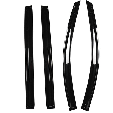 Findmall Side Window Vent Visor Rain Deflector Guard Replacement for 2004-2009 Toyota Sienna