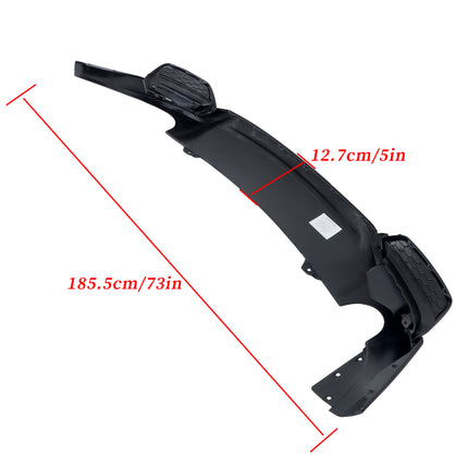 Findmall Rear Lower Bumper Cover for 2016-2018 Acura RDX, Primed