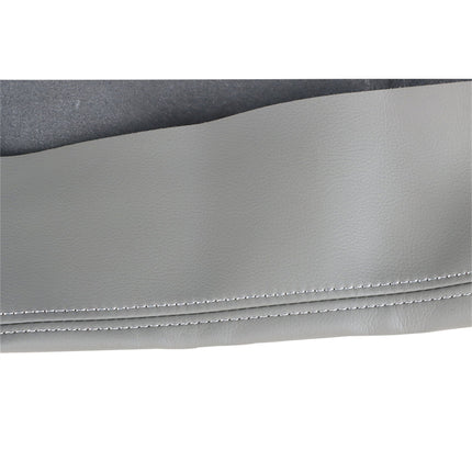 Findmall Gray Center Console Armrest Lid Leather Protector Cover Replacement for 2002-2008 Ram