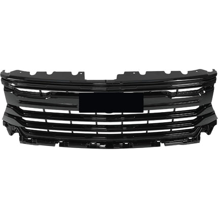 Findmall Glossy Black Front Upper Grille Molding Trim Replacement for Silverado 2500HD and 3500HD High Country 2024-2025 86533026